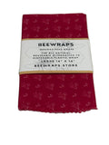 Beewraps Large 14” x 14” Made in USA Eco Friendly Reusable Beeswax Food Wrap