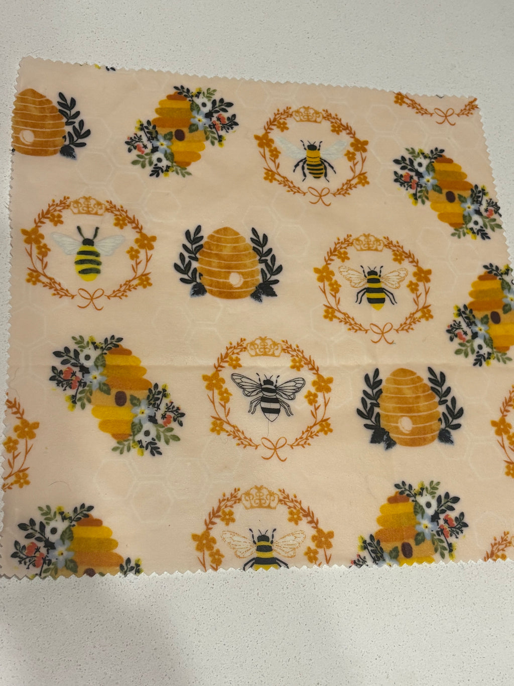 Beewraps Family 4 Pack Set Made in USA Eco Friendly Reusable Beeswax Food Wrap