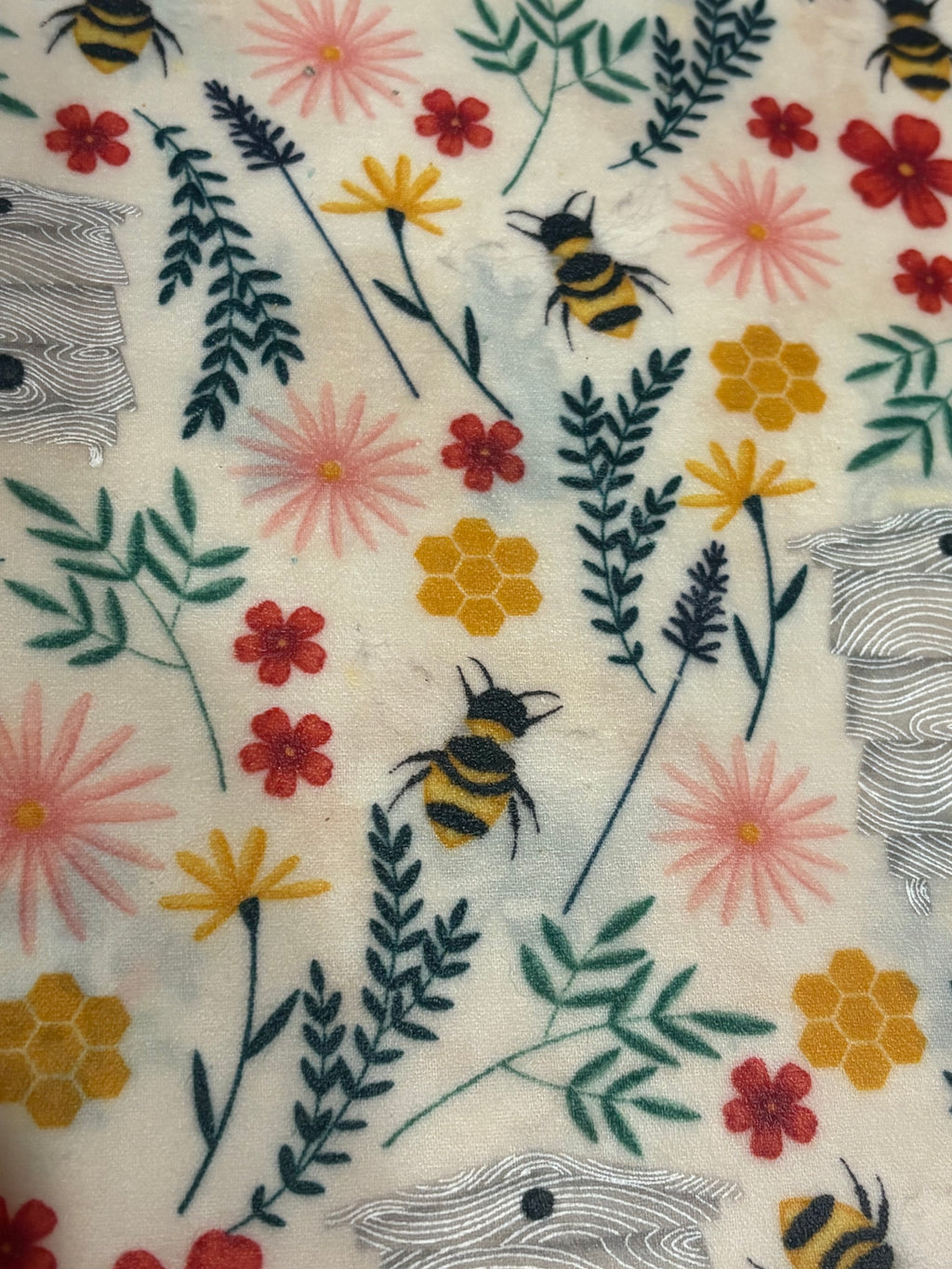 Beewraps Family 4 Pack Set Made in USA Eco Friendly Reusable Beeswax Food Wrap