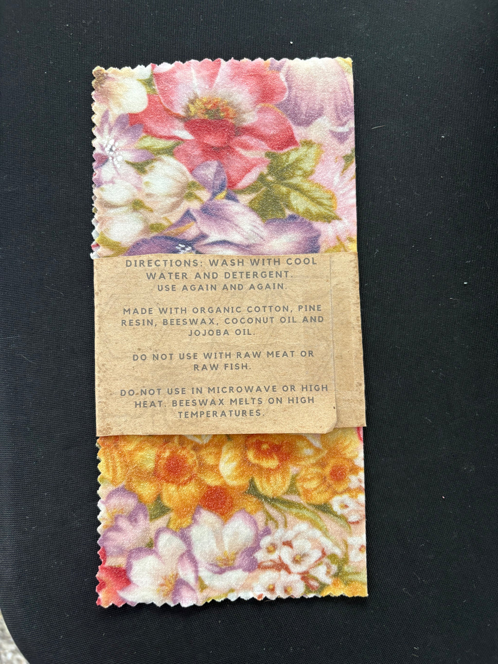 Beewraps Small  8” x 8” Made in USA Eco Friendly Reusable