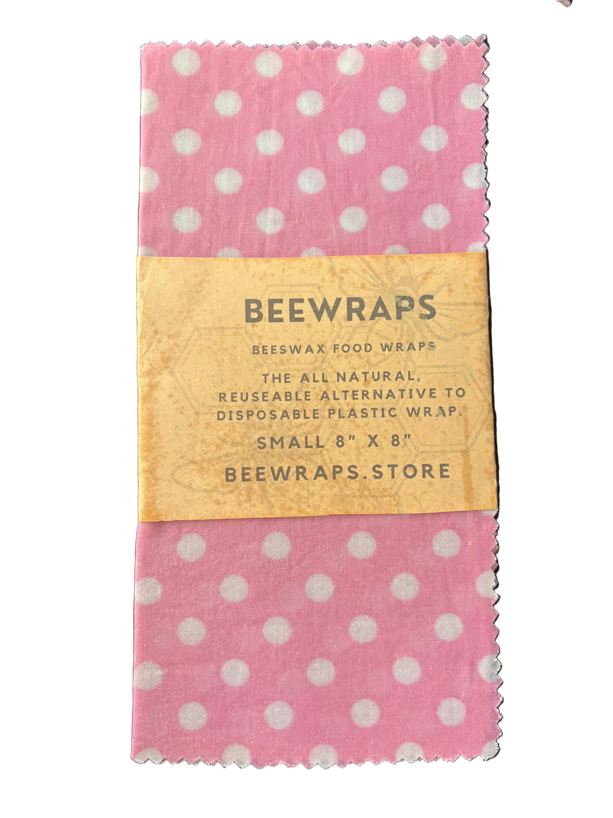Beewraps Small  8” x 8” Made in USA Eco Friendly Reusable Beeswax Food Wrap